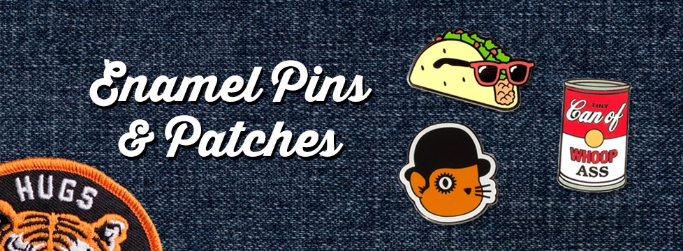 Enamel Pins & Patches