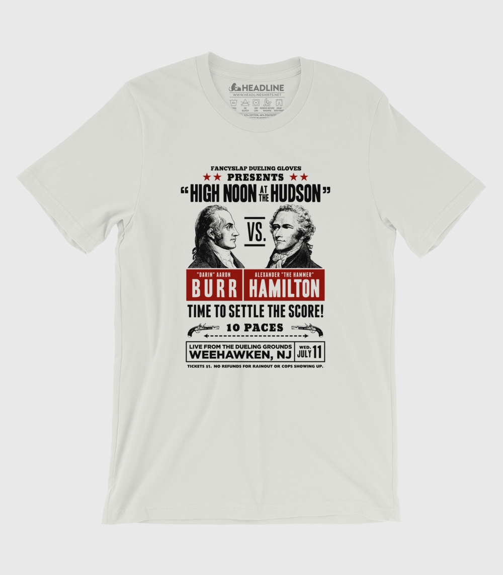 High Noon at the Hudson Funny Men's T-Shirt | Headline Shirts