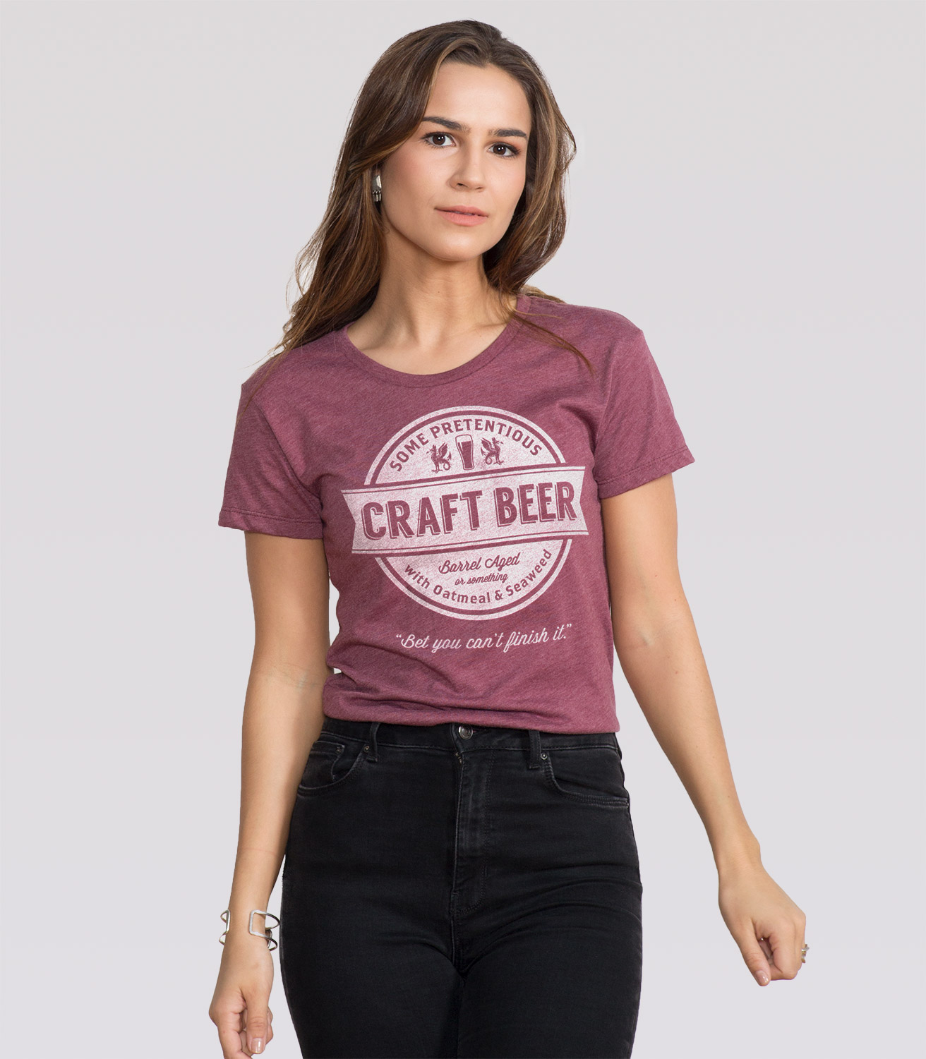 Craft Beer Womens Funny Brewing T Shirt Headline Shirts 