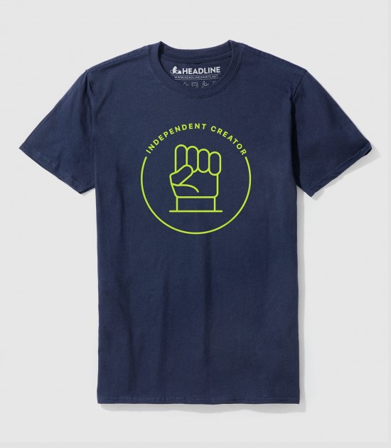 Independent Creator Encircled Fist (Navy)