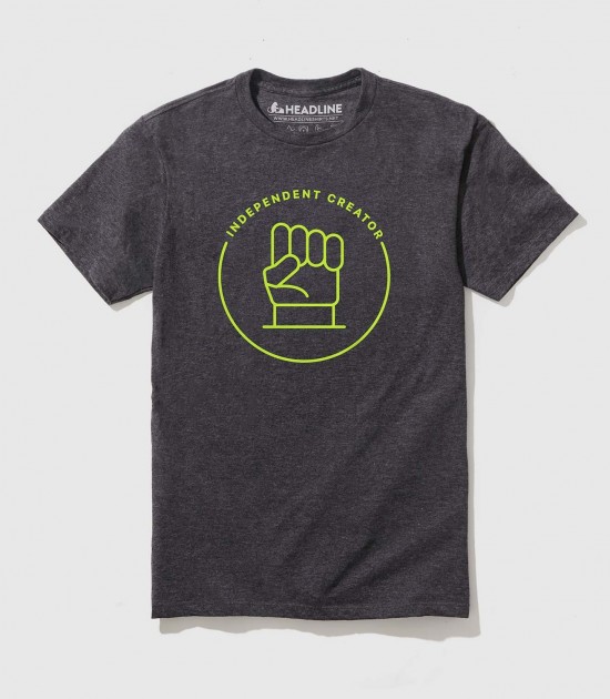 Independent Creator Encircled Fist (Charcoal)