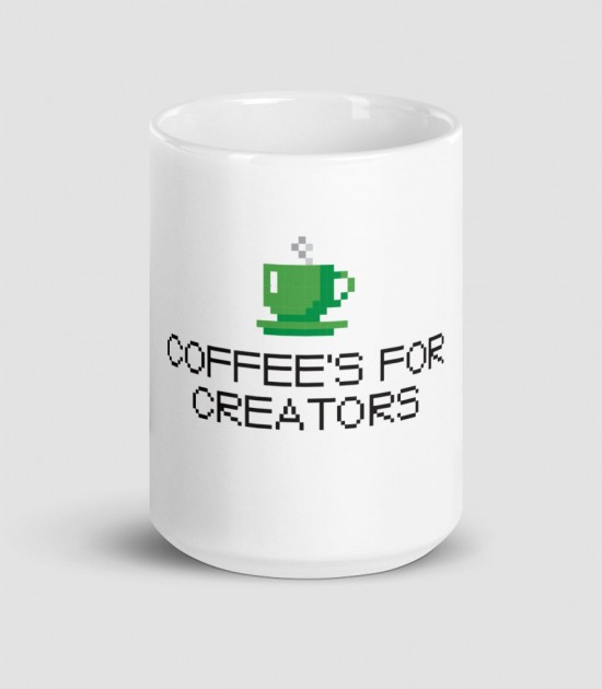 Coffee's for Creators "8-Bit" Mug