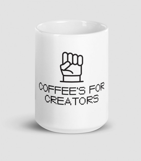Coffee's for Creators Fist Icon Mug