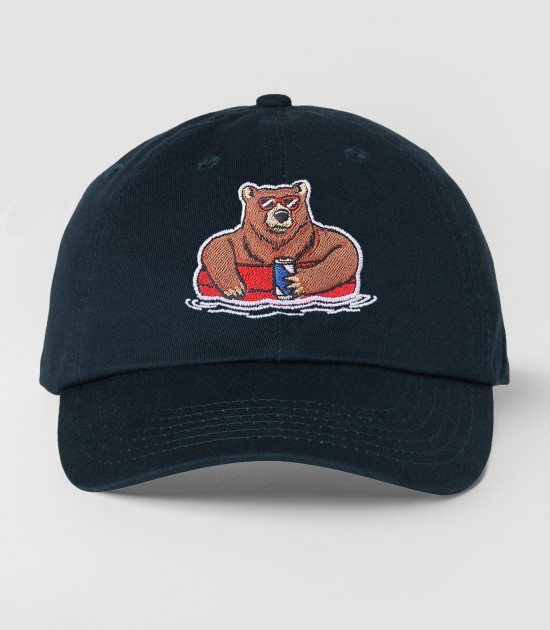 Lazy River Bear Dad Hat