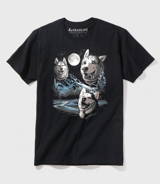 Three Derp Huskies