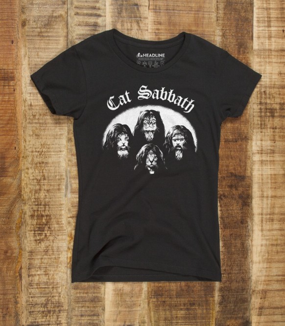 cat rock band shirts