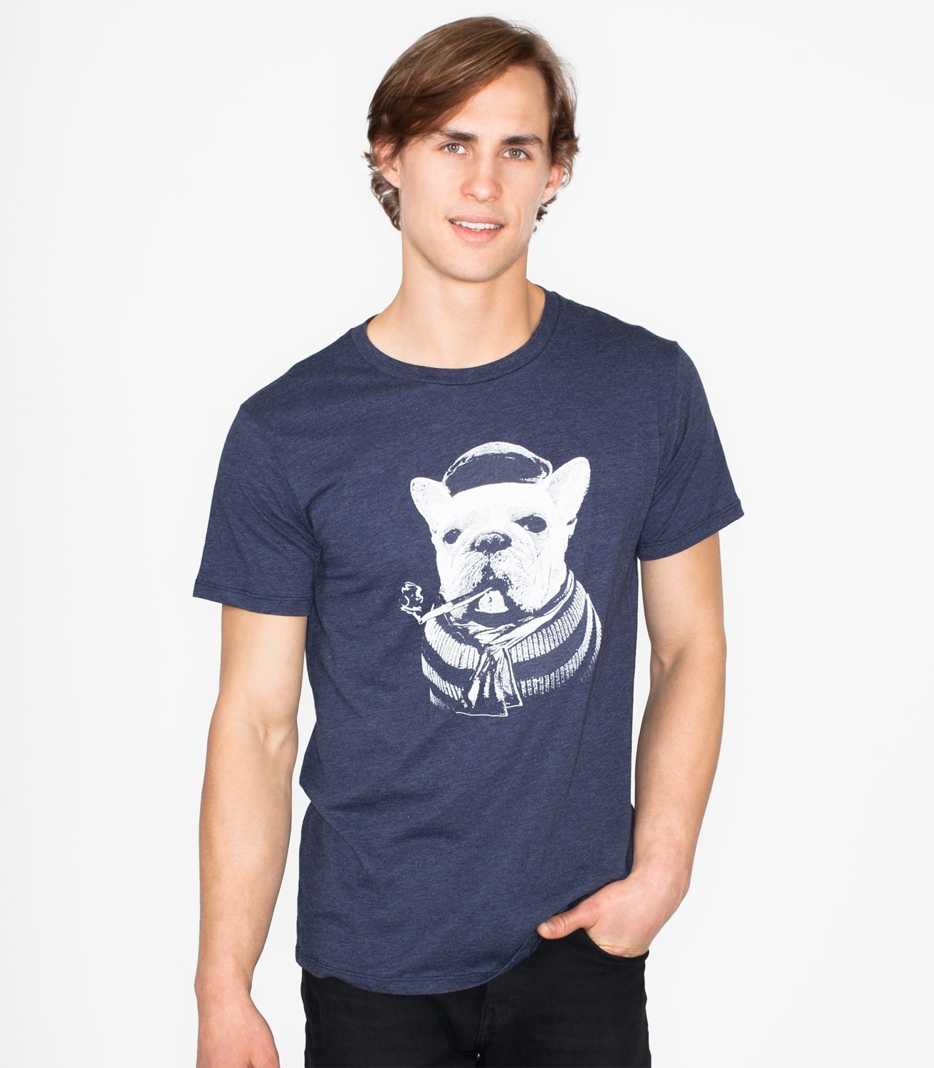 French Bulldog Men's Funny Dog T-shirt | Headline Shirts