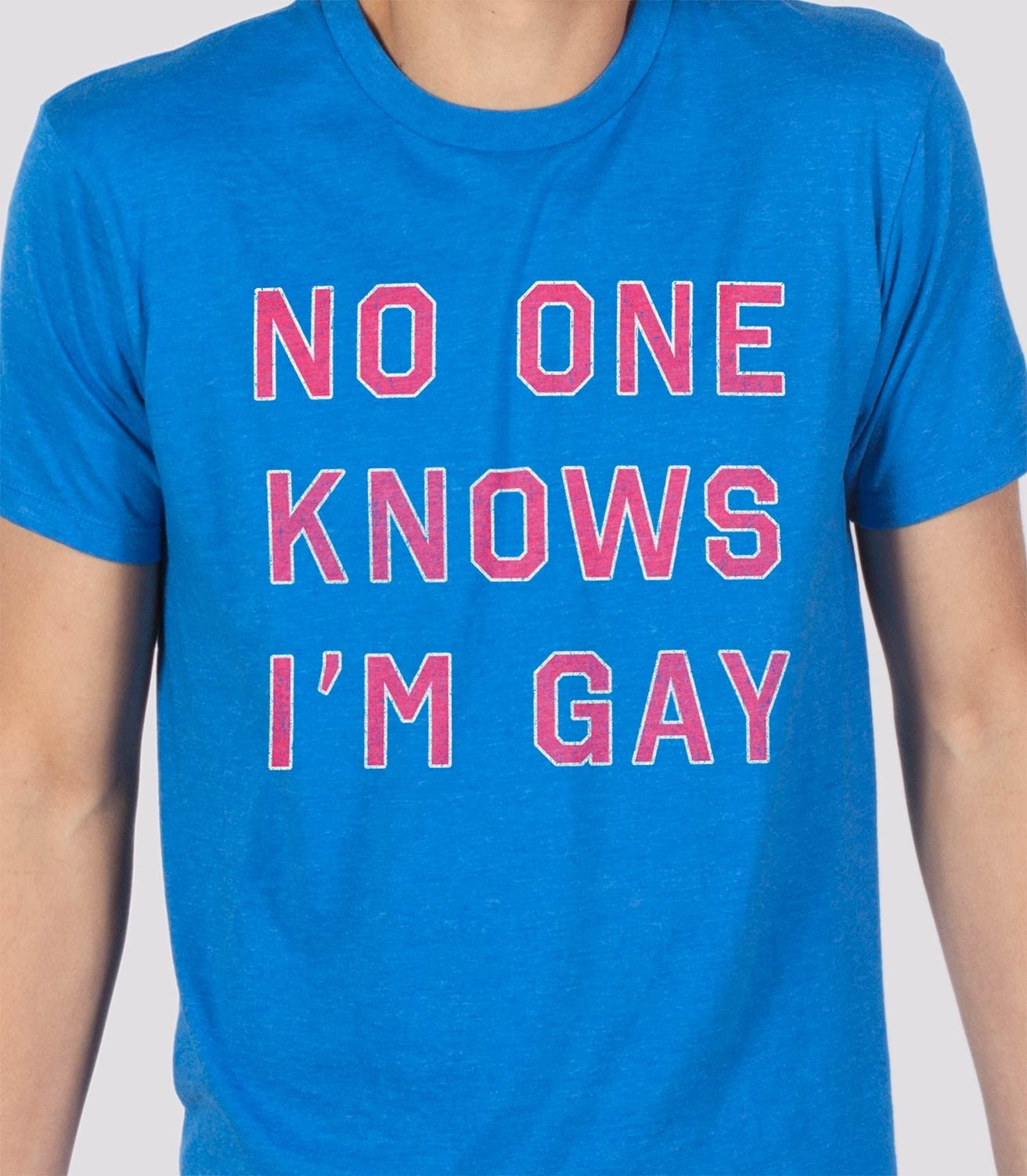 No One Knows I'm Gay Men's T-Shirt | Headline Shirts