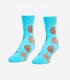 Coffee and Donut Unisex Small Socks