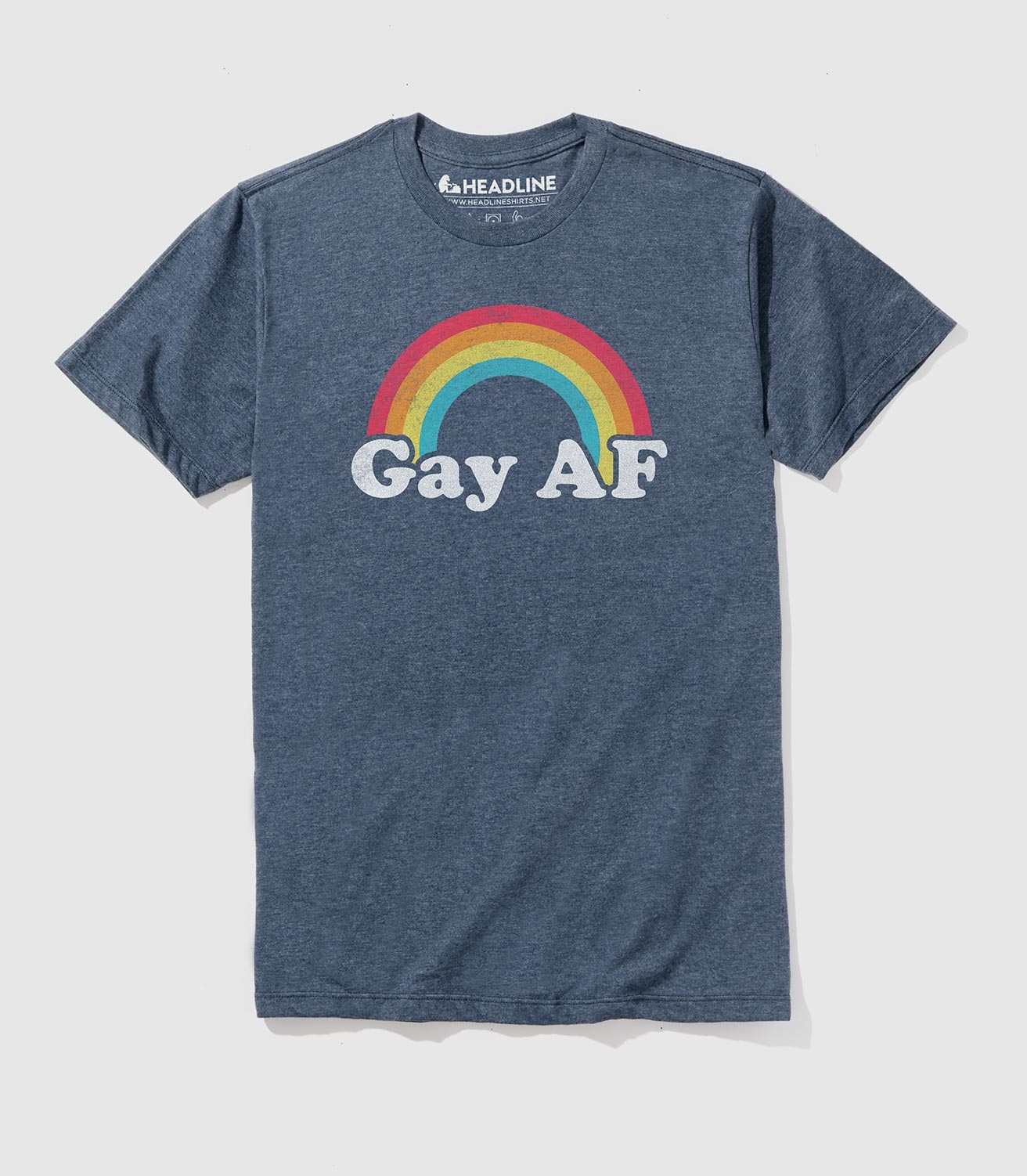 Gay AF Men S Funny Pride T Shirt Headline Shirts