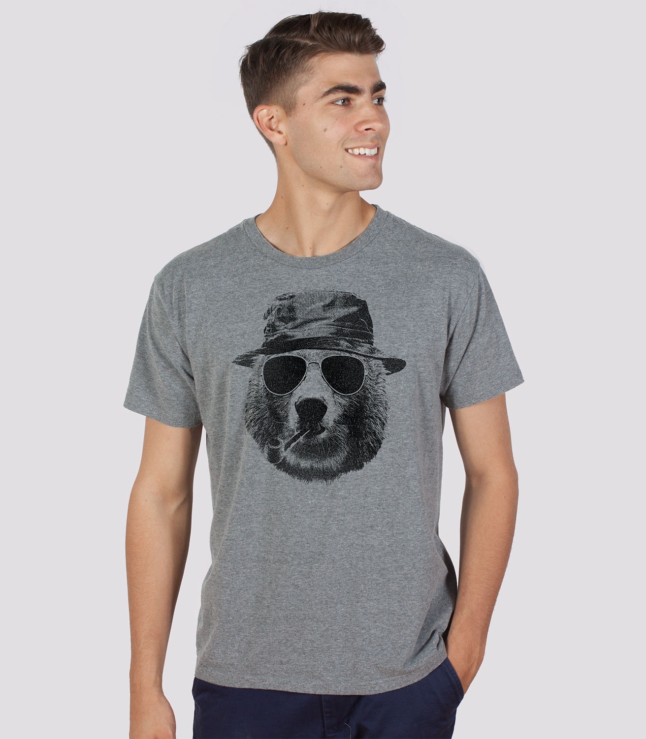 Leisure Bear Men's Funny Camping T-Shirt | Headline Shirts