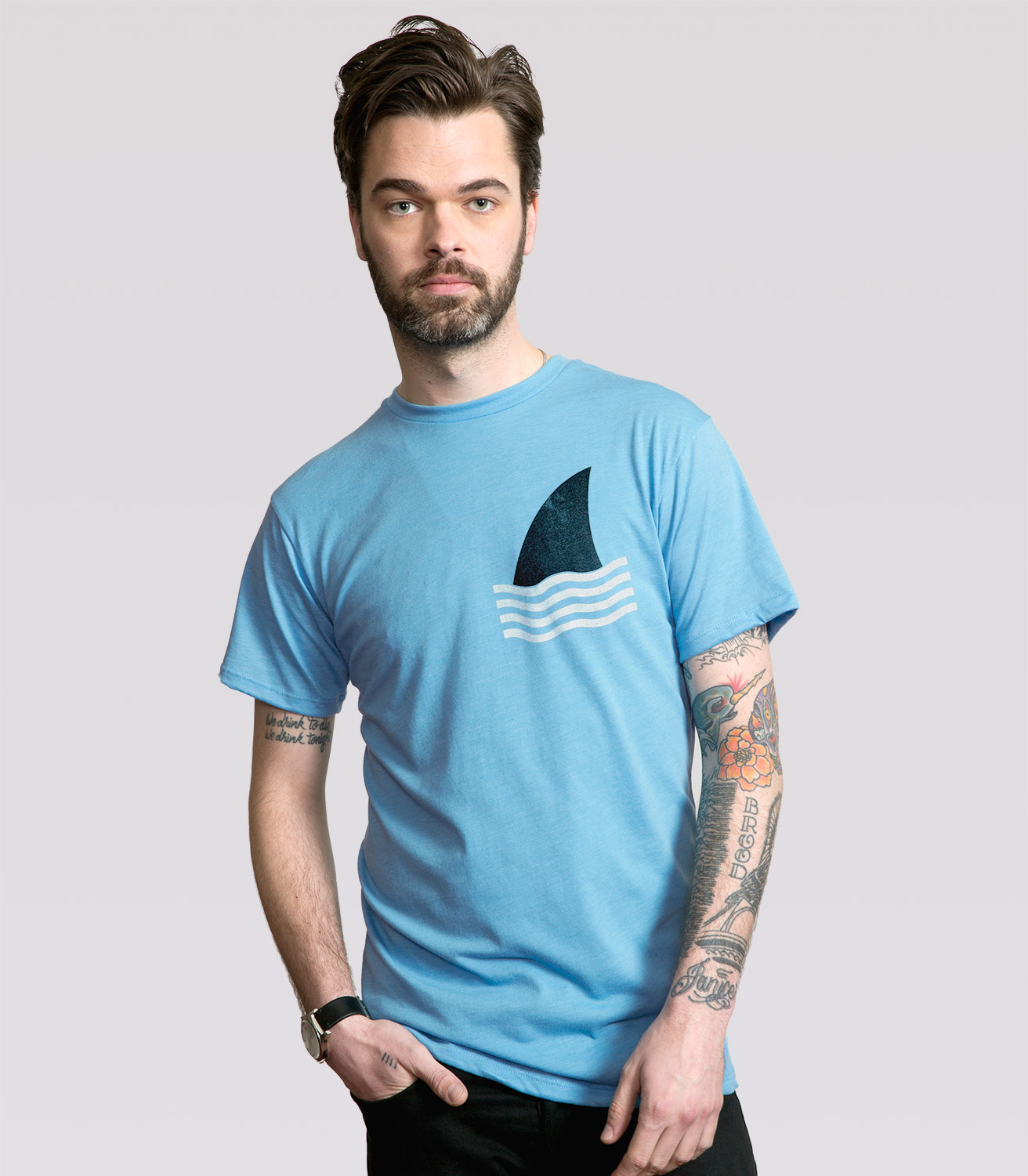 Shark Fin T-Shirt | Headline Shirts